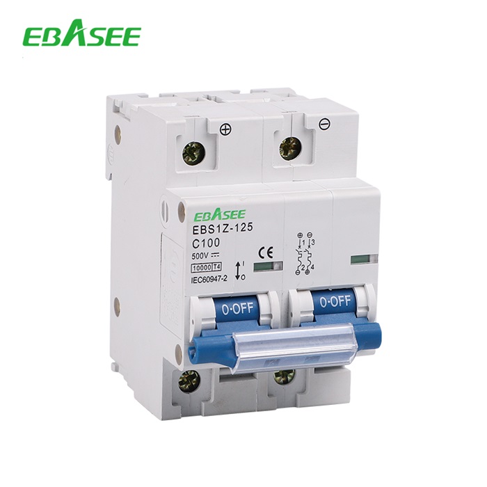 EBS1Z-125 2P DC MCB Circuit Breaker