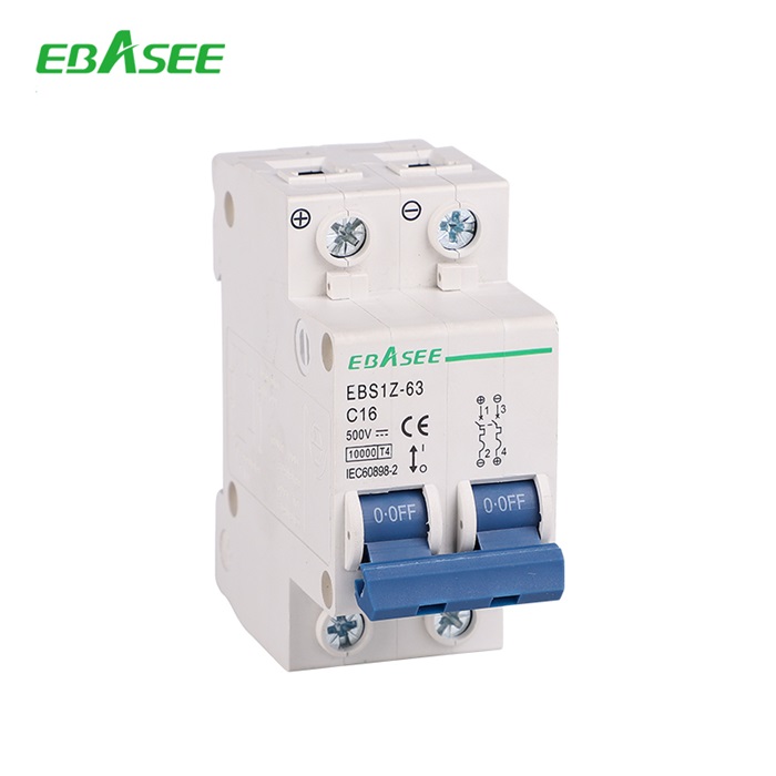 EBS1Z-63 2P DC MCB Circuit Breaker