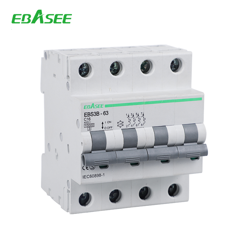 EBS3B 4P MCB Miniature Circuit Breaker