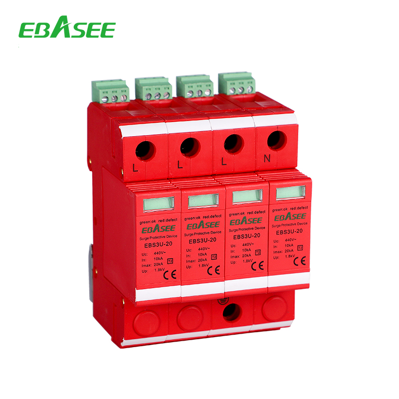 EBS3U 4 Pole Surge Protector SPD