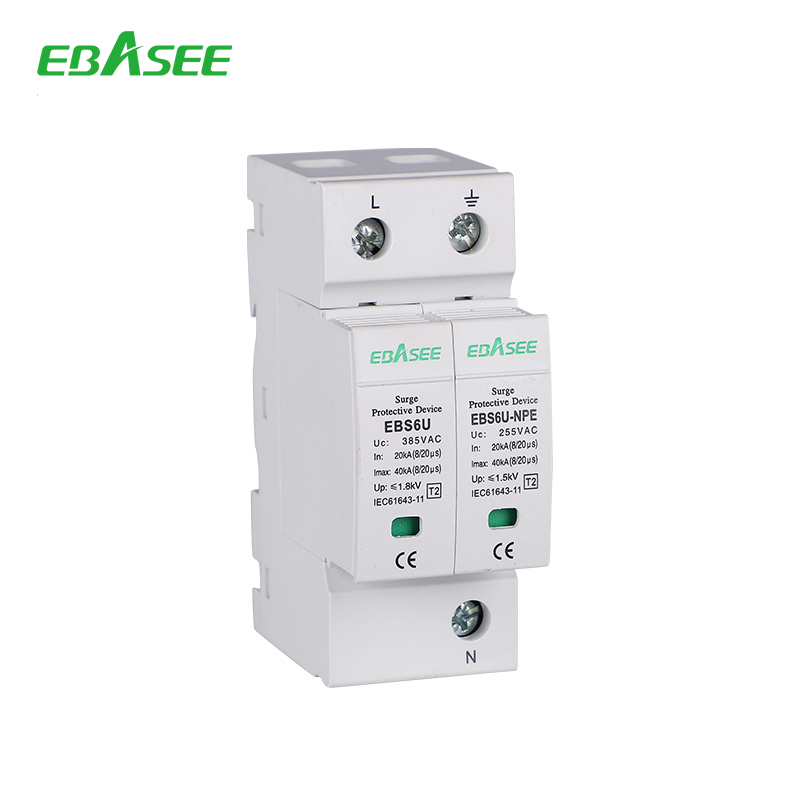 EBS6U 2P household surge protector SPD