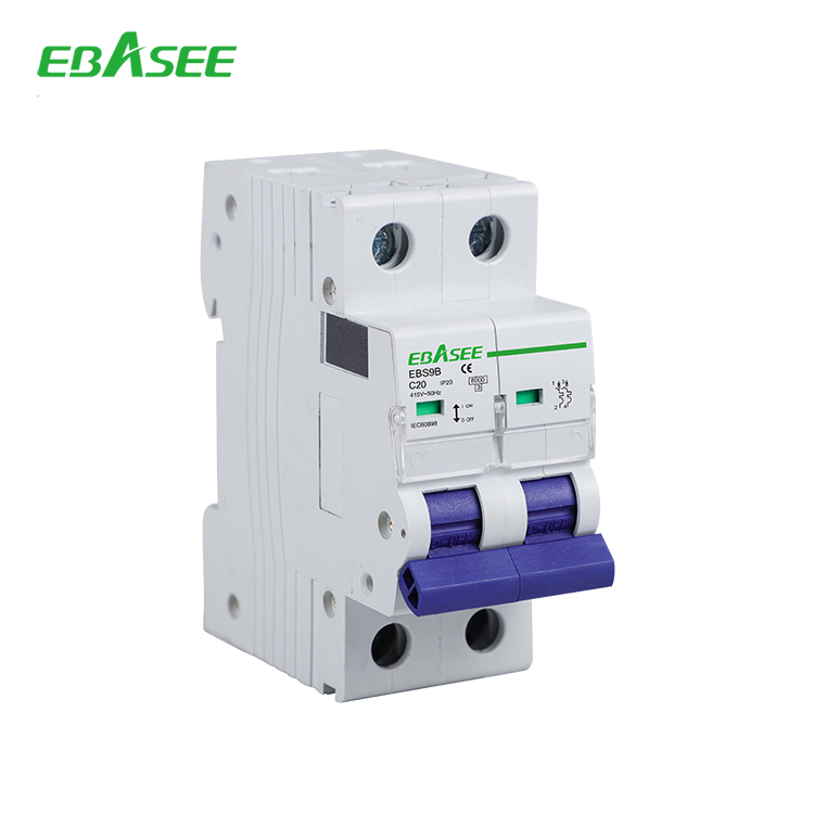 EBS9B DZ47S 6KA 2P MCB Miniature Circuit Breaker