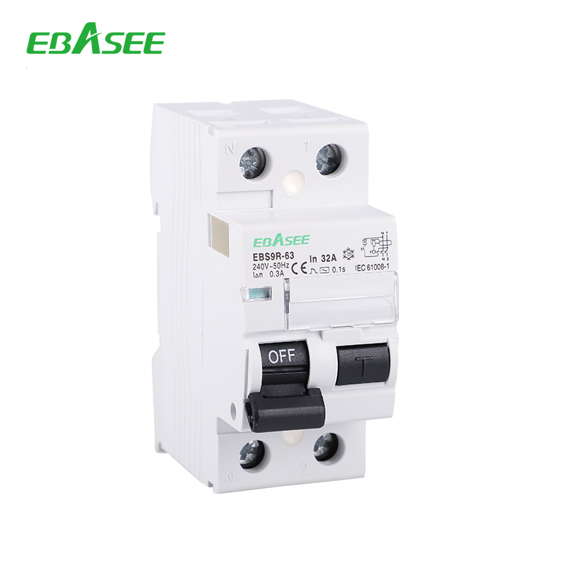 EBS9R-63 2p RCCB RCD Residual Current Circuit Breaker