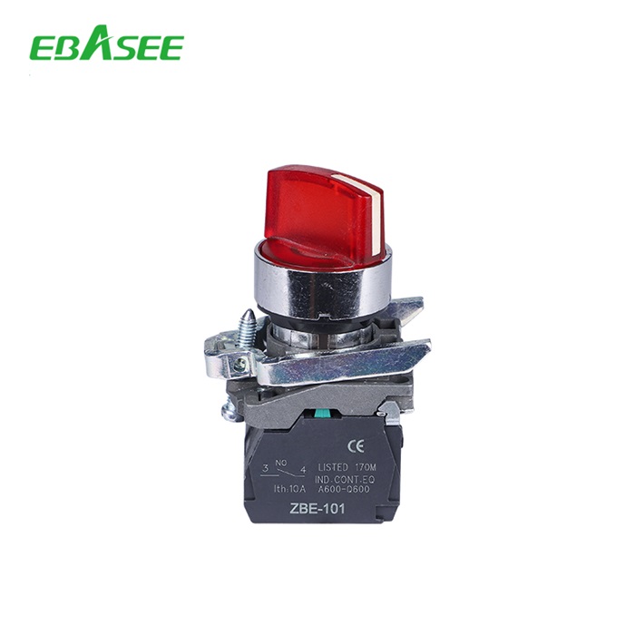 EBSA2-BK push button switch indicator red