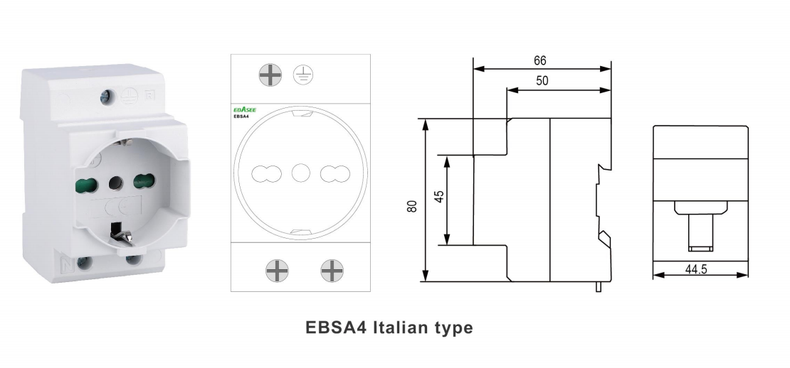 EBSA4 Italian Type Dimension