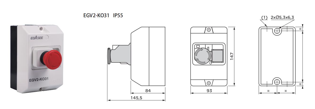 Motor Protection Circuit Breaker Enclosure