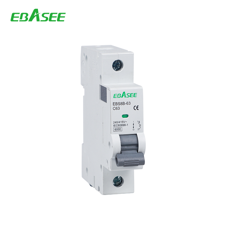 EBS8B 1P MCB Miniature Circuit Breaker