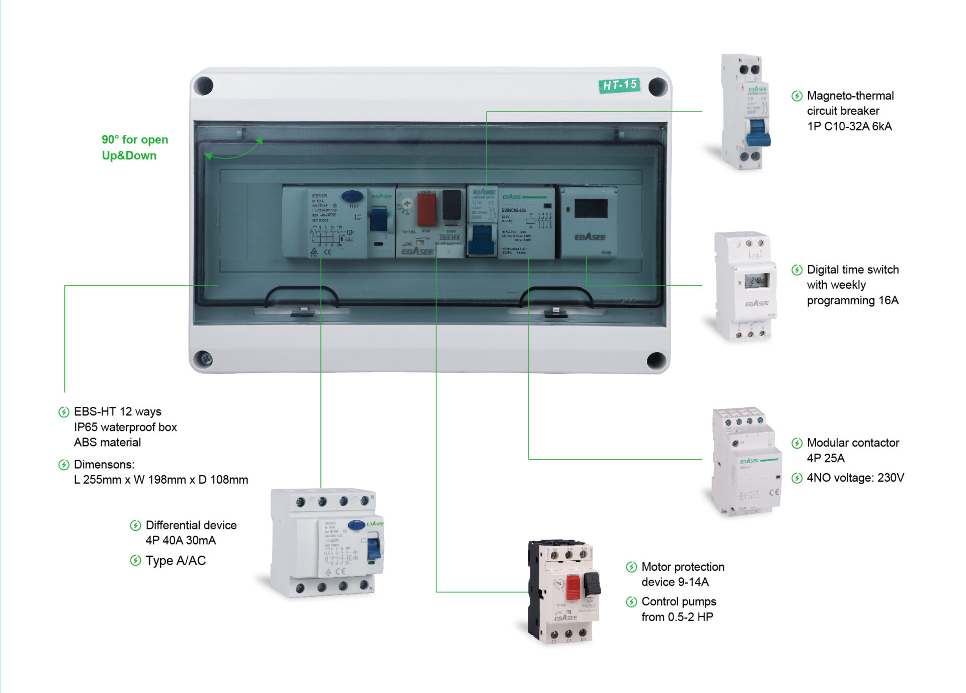 Electrical Panel for Swimming Pools